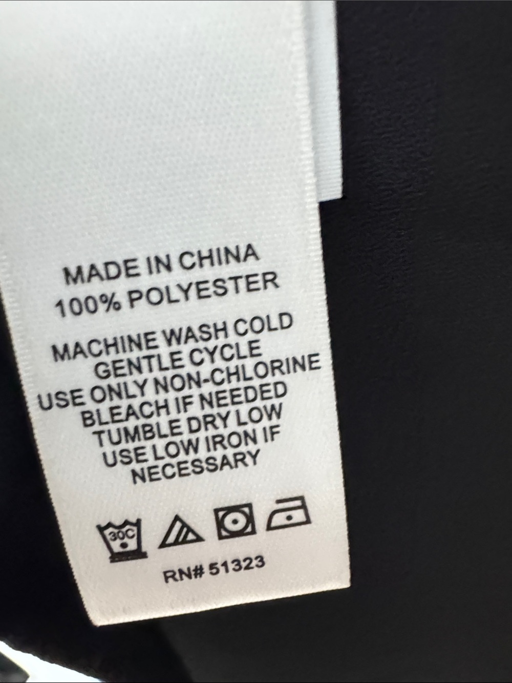 CeCe Contrast Trim Ruffle w/ Tie-Neck Blouse in Black and White Trim Size S - Picture 9 of 9